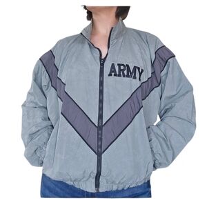 Vintage U.S. Army Improved Physical Fitness Uniform (IPFU) Windbreaker Men's M